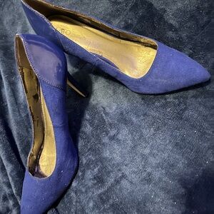 Elegant Blue Women's Heels